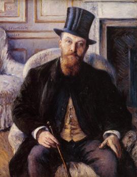 Gustave Caillebotte : Portrait of Jules Dubois
